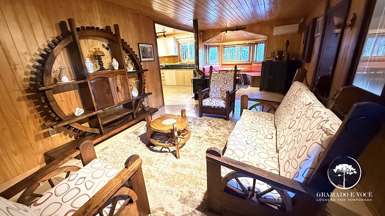 Casa acogedora en Gramado para amigos y familia