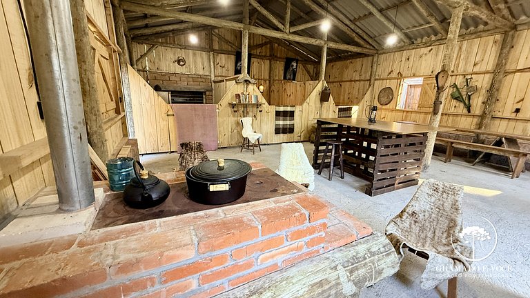 Cabana em Gramado c/ Jacuzzi vista p/ serra