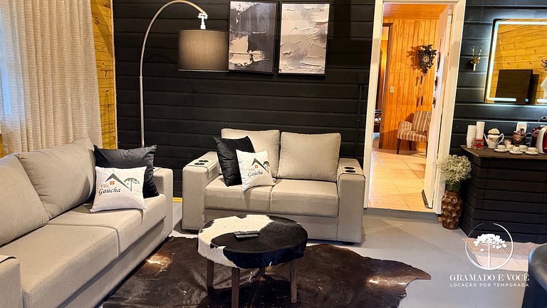 Casa aconchegante em Gramado para amigos e família