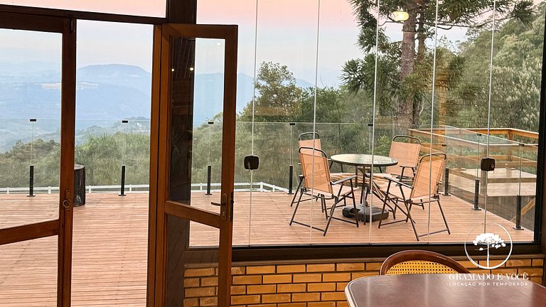 Casa aconchegante em Gramado para amigos e família