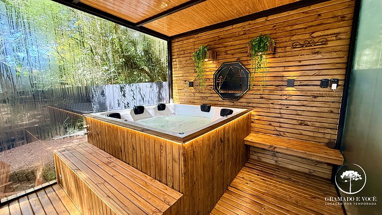 Cabana até 6 pessoas Próximo ao Lago São Bernardo