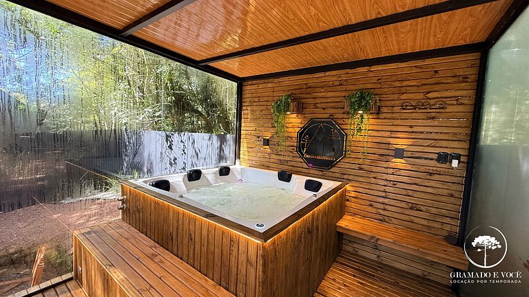 Cabana até 6 pessoas Próximo ao Lago São Bernardo