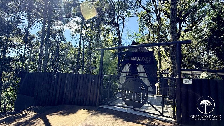 Cabana até 6 pessoas Próximo ao Lago São Bernardo