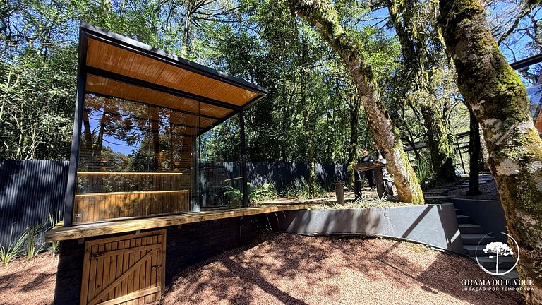 Cabana até 6 pessoas Próximo ao Lago São Bernardo