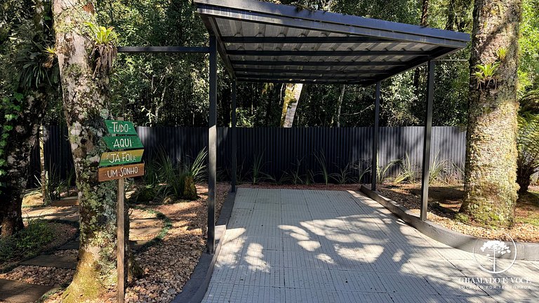 Cabana até 6 pessoas Próximo ao Lago São Bernardo
