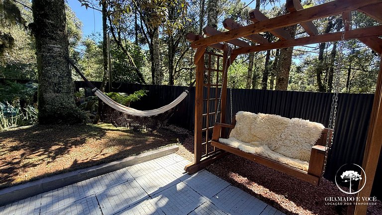 Cabana até 6 pessoas Próximo ao Lago São Bernardo