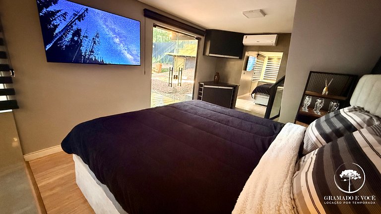 Cabana 2 á 6 pessoas Próximo ao Lago São Bernardo