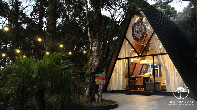 Cabana 2 á 6 pessoas Próximo ao Lago São Bernardo
