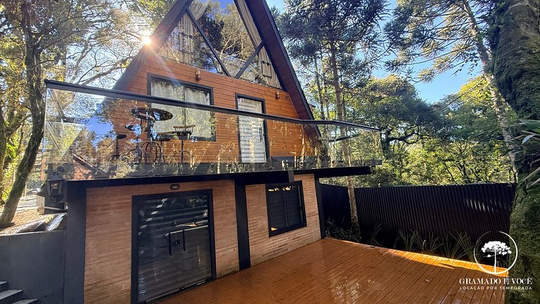Cabana 2 á 6 pessoas Próximo ao Lago São Bernardo