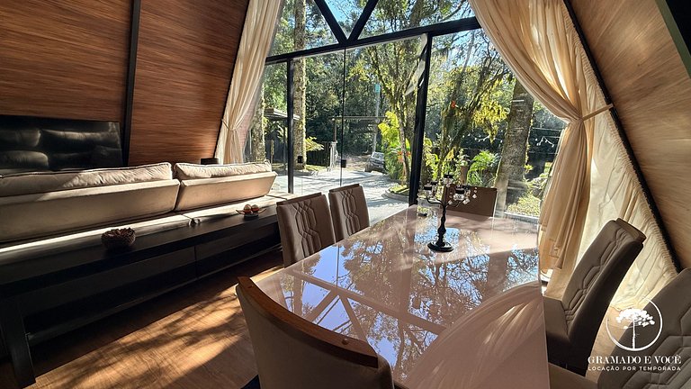 Cabana 2 á 6 pessoas Próximo ao Lago São Bernardo