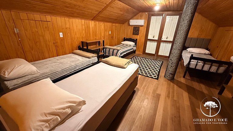 Casa aconchegante em Gramado para amigos e família